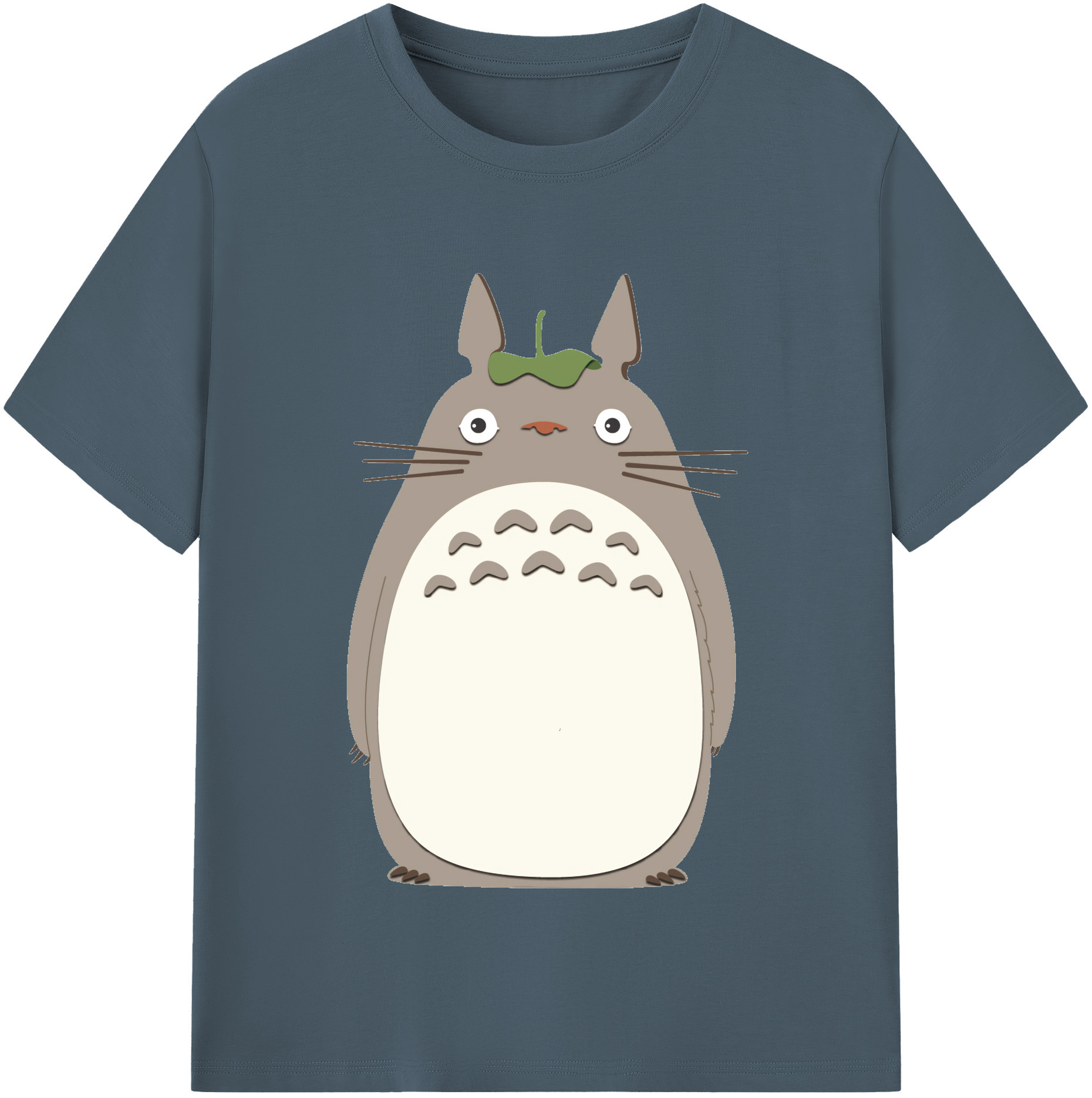 （画像用） となりのトトロ 草壁メイ 草壁サツキ My Neighbor Totoro Satsuki Kusakabe Mei Kusakabe 綿100％半袖Tシャツ（フロントプリント）